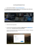 Azure Passcode Redemption Process Document.pdf